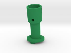 Shaft Suncom 13° angle and 15° offset in Green Processed Versatile Plastic