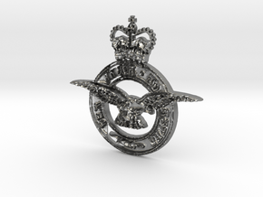 Royal air force logo in Natural Silver