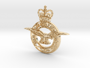 Royal air force logo in 14K Yellow Gold