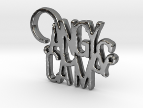 ANGY & CAM in Polished Silver