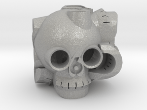 Skull D6 in Aluminum