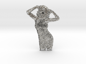 Christina Aguilera Pendant in Natural Silver