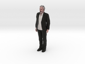Ebrahim Hamedi (EBI) 3D Model ready for 3d print in Full Color Sandstone