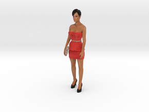 Rihanna 3D Model ready for 3d print in Full Color Sandstone