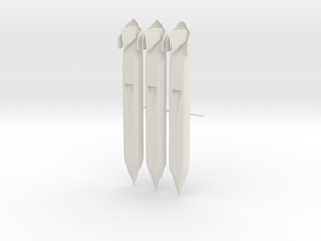 AGM-129 ACM (Three-Pack) in White Natural Versatile Plastic: 1:72