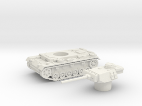 Panzer III L (Germany) 1/87 in White Natural Versatile Plastic
