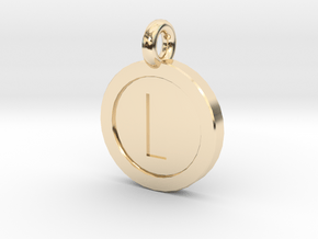 Mario Coin Pendant/Keychain in 14K Yellow Gold