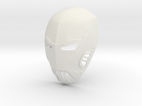 Azrael Gotham TV Series Mask  in White Natural Versatile Plastic