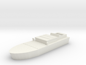Shinyo Kamikazee Boat in White Natural Versatile Plastic