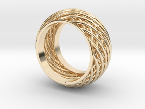 Baumann Ring in 14k Gold Plated Brass