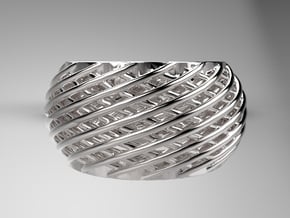 Baumann Ring in Natural Silver