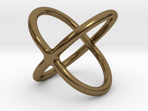 Satellite Ring  in Polished Bronze: 4 / 46.5