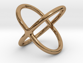 Satellite Ring  in Polished Brass: 5 / 49