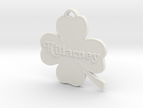Killarney in White Natural Versatile Plastic: Medium