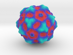 Canine Parvovirus in Full Color Sandstone