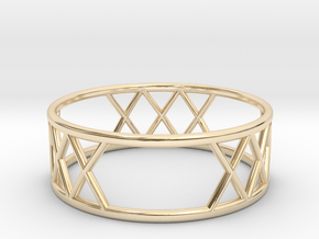 XXX Ring Size-10 in 14k Gold Plated Brass