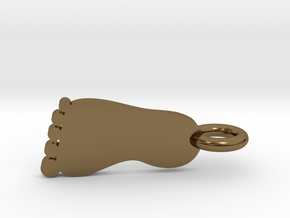 Achilles' heel in Polished Bronze
