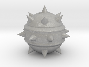 High-Poly Stickybomb (Hollow) in Aluminum: Small