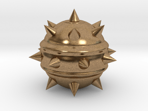 High-Poly Stickybomb (Hollow) in Natural Brass: Extra Small