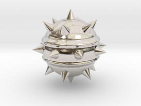 High-Poly Stickybomb (Solid) in Platinum: Extra Small