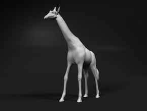 Giraffe 1:48 Standing Male in Tan Fine Detail Plastic