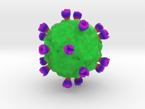 Spiroplasma Phage in Full Color Sandstone