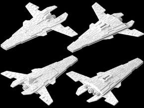(Armada) Victory II Frigate in White Natural Versatile Plastic