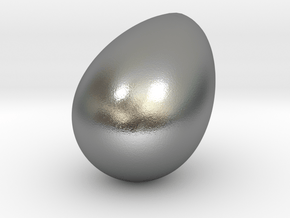 The Golden Goose Nest Egg in Natural Silver