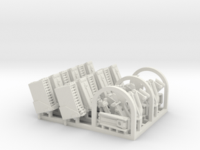 1/15 M142 Cradle set for M60 GPMG in White Natural Versatile Plastic