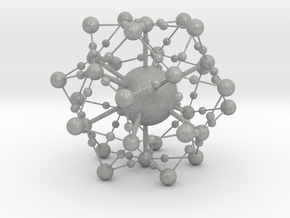 Complex Fractal Molecule in Aluminum: Extra Small