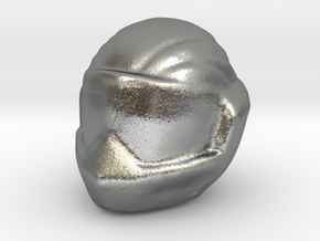 1/24 Racing Helmet in Natural Silver