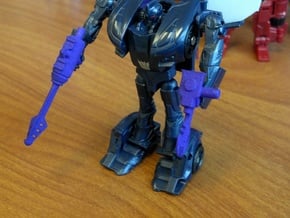 3mm TFSS Barricade Weapons in Purple Processed Versatile Plastic