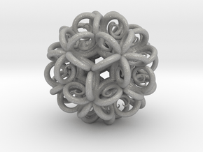 Spiral Fractal Clew in Aluminum: Extra Small