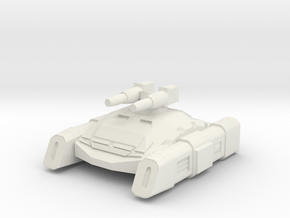 Enforcer Hover Tank in White Natural Versatile Plastic