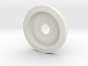 1/18 M113 Spare Wheel in White Natural Versatile Plastic