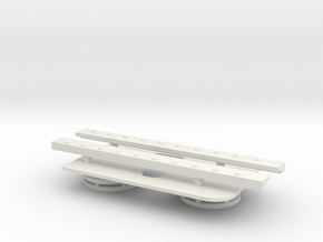 1/16 Brummbar periscope hatch and vents in White Natural Versatile Plastic