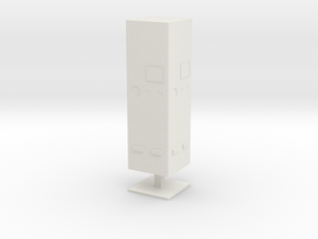 Column, Standard (Space: 1999), 1/30 in White Natural Versatile Plastic