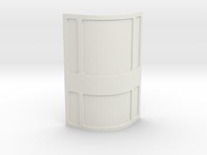 Wall, Corner, Convex (Space: 1999), 1/30 in White Natural Versatile Plastic