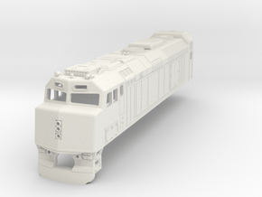 Via Rail F40 Locomotive in White Natural Versatile Plastic