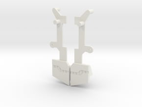 CW Defensor Hip Fillers in White Natural Versatile Plastic