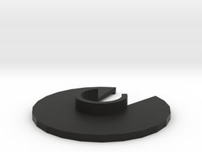 Joystick Spacer - For Saitek x52 in Black Natural Versatile Plastic