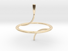 Less Is More Spinning Top (small) in 14K Yellow Gold