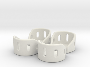 Rygel 1.7.1 - Motor Guards in White Natural Versatile Plastic