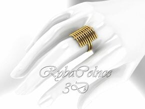 Ring The Ronin size 6US (16.5mm) in 14K Yellow Gold