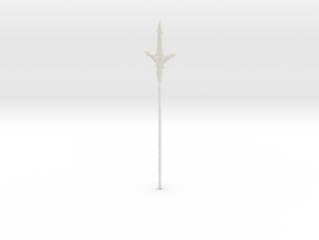 "BotW" Frostspear in White Natural Versatile Plastic: 1:12