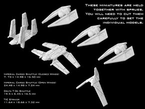 (Armada) Rogue One Empire Set in Tan Fine Detail Plastic