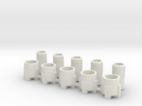 LED Fiber Optic Tube Kit in White Natural Versatile Plastic