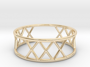 XXX Ring Size-11 in 14k Gold Plated Brass