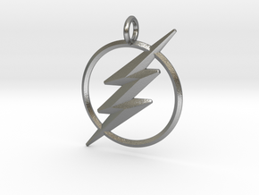The Flash Keychain in Natural Silver