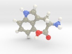 Tryptophan (W) in Glossy Full Color Sandstone